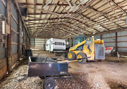 Inside Storage Shed