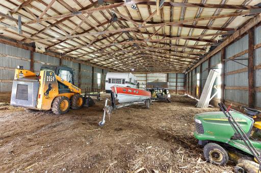 Inside Storage Shed