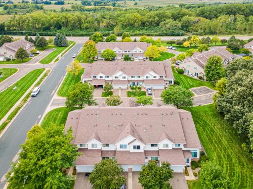 High view of this desirable, neighborhood.