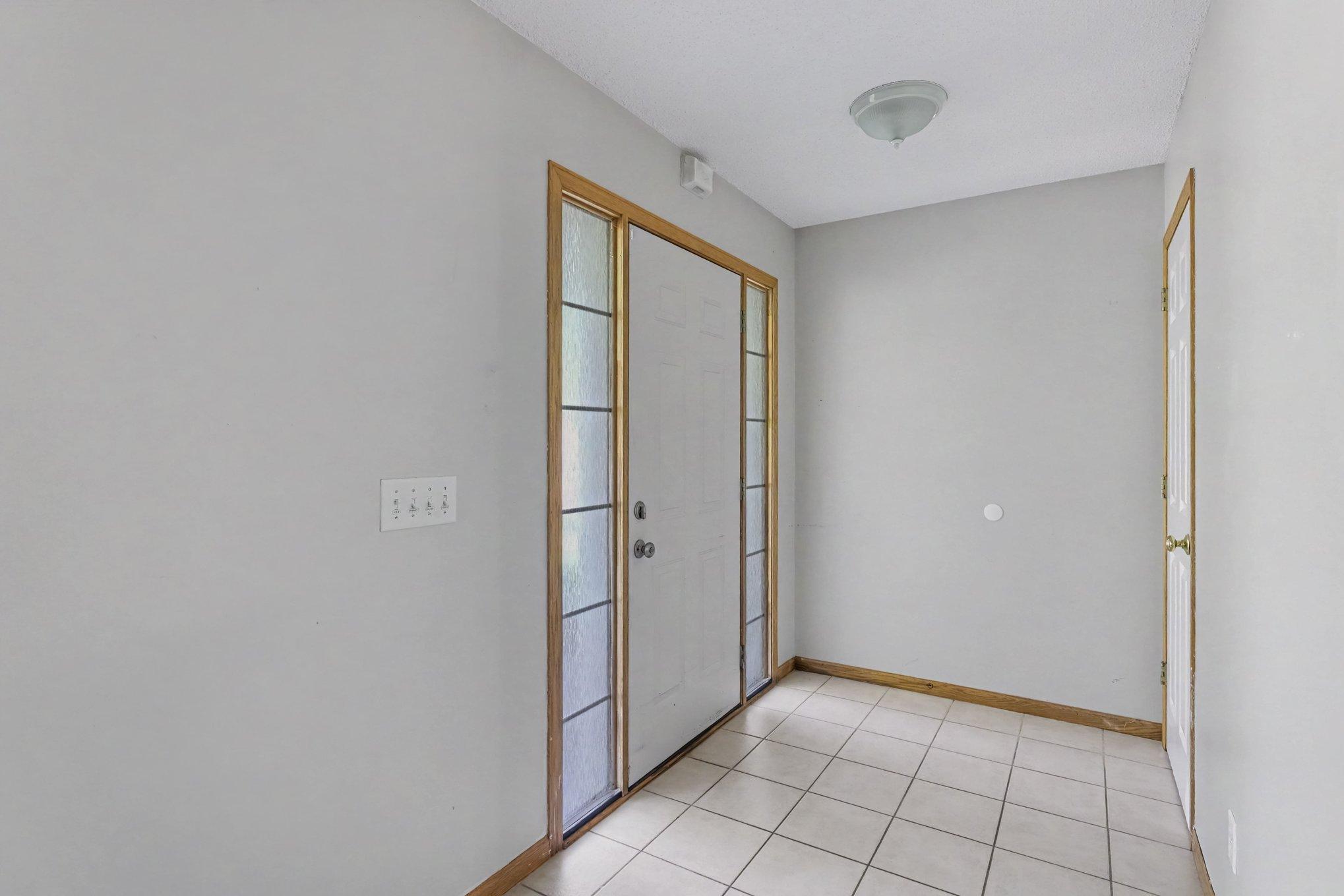 Front entry