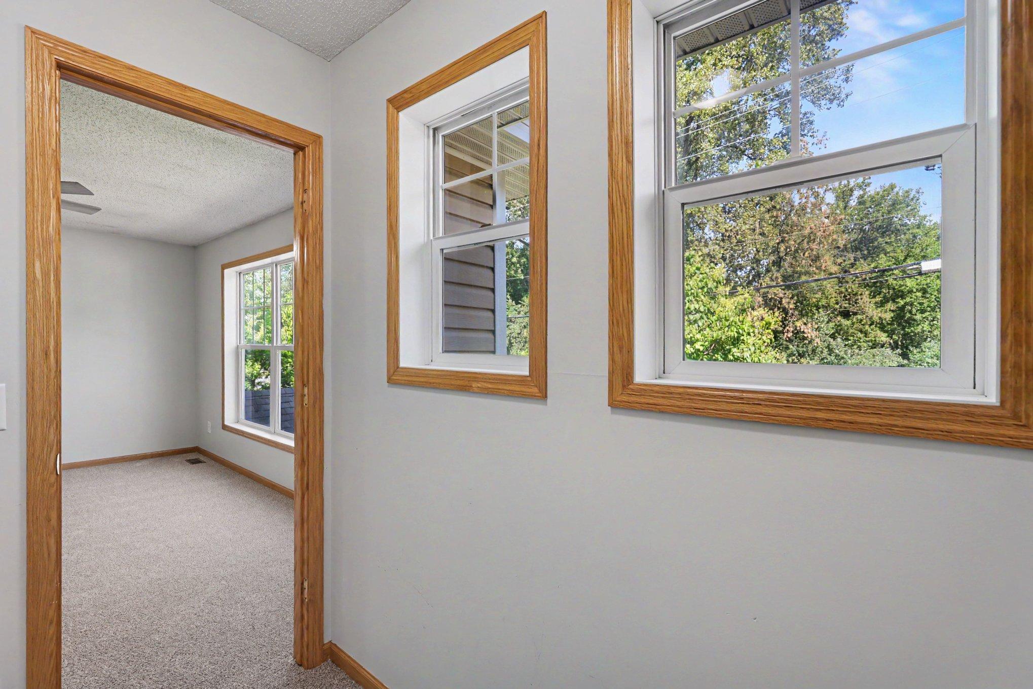 2nd floor primary walk in closet