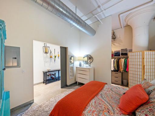 Sliding barn door newly added for privacy and character!