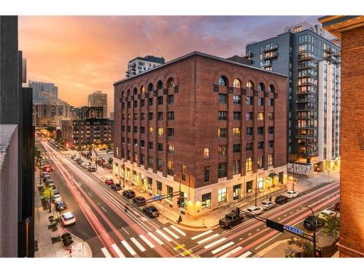This building is certainly a statement of the city!
