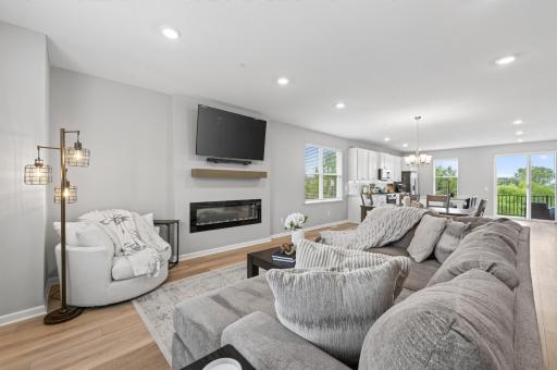 Fireplace in Main Living Area for those Cozy Winter Nights