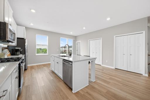 Additional Pantry and Closet Space