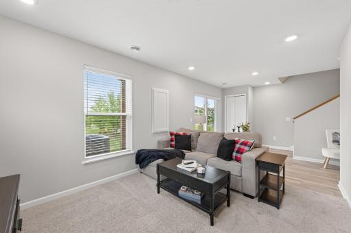 Lower Level Family Room for Additional Living Space