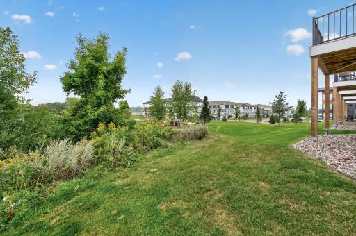 Additional Yard Space Right Outside your Lower Level Walkout