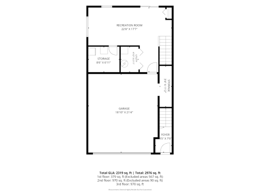 Lower Level Floor Plan