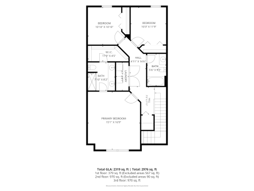 Upper Level Floor Plan