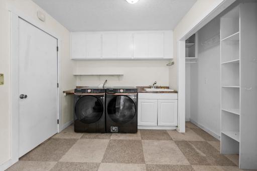 Main floor laundry