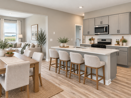 Welcome to 561 Greywood Blvd! The Elm floor plan offers 5 bedrooms, including a main floor bedroom and 3 bathrooms with a 3 stall garage. *Photo of similar home. Virtually staged.