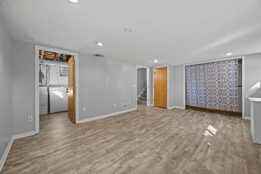 Lower level Primary could also be a family room or flex room
