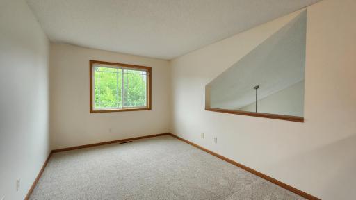 There are so many possibilities with this loft area