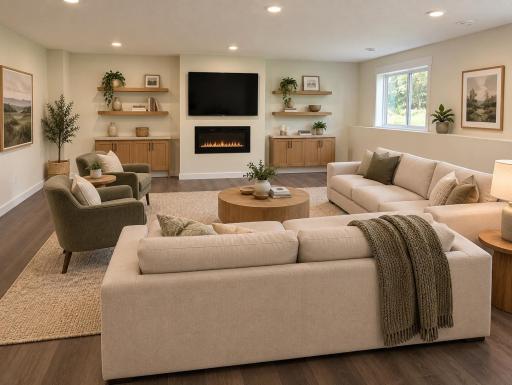 Basement Family Room