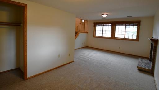Lower Level Area where Bedroom could be easily added!