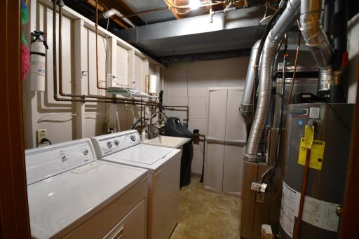Utility Room with Updated Mechanicals