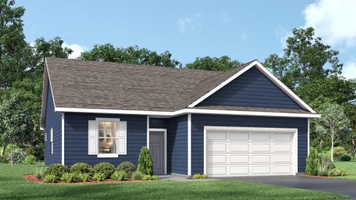 Artists Rendering of the Harmony American Classic. Photo is of a similar home. Options and colors may vary. Ask Sales Agent for details.