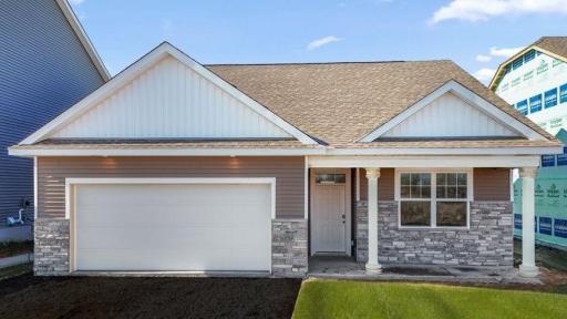 Available exterior for the Harmony at Highlands at Eagle View in Elko New Market. Photo is of SIMILAR home. Options and colors may vary. Ask Sales Agent for details.