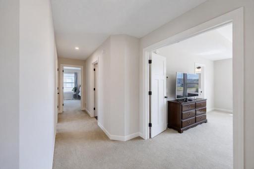Upper level hallway