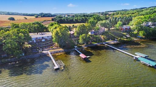 Aerial Lakefront View