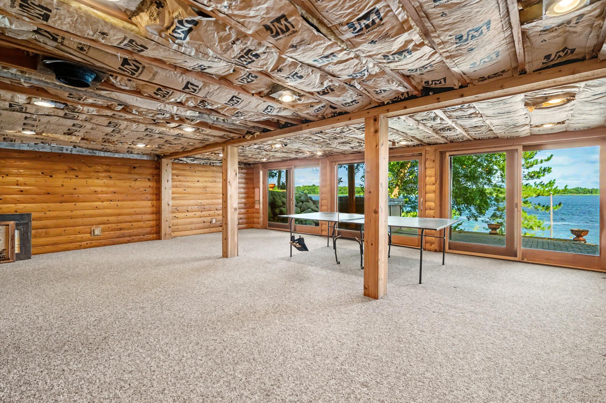 Expansive Walkout & Entertainment Area