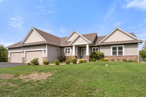 Great curb appeal in this custom built home
