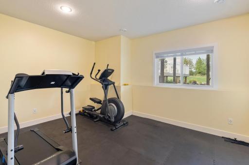 Exercise room in addition to the 6 bedrooms