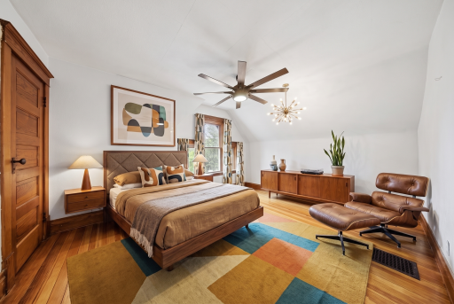 Bedroom #2 - Upper Level (Virtually Staged)