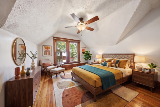 Bedroom # 4 - Upper Level (Virtually Staged)