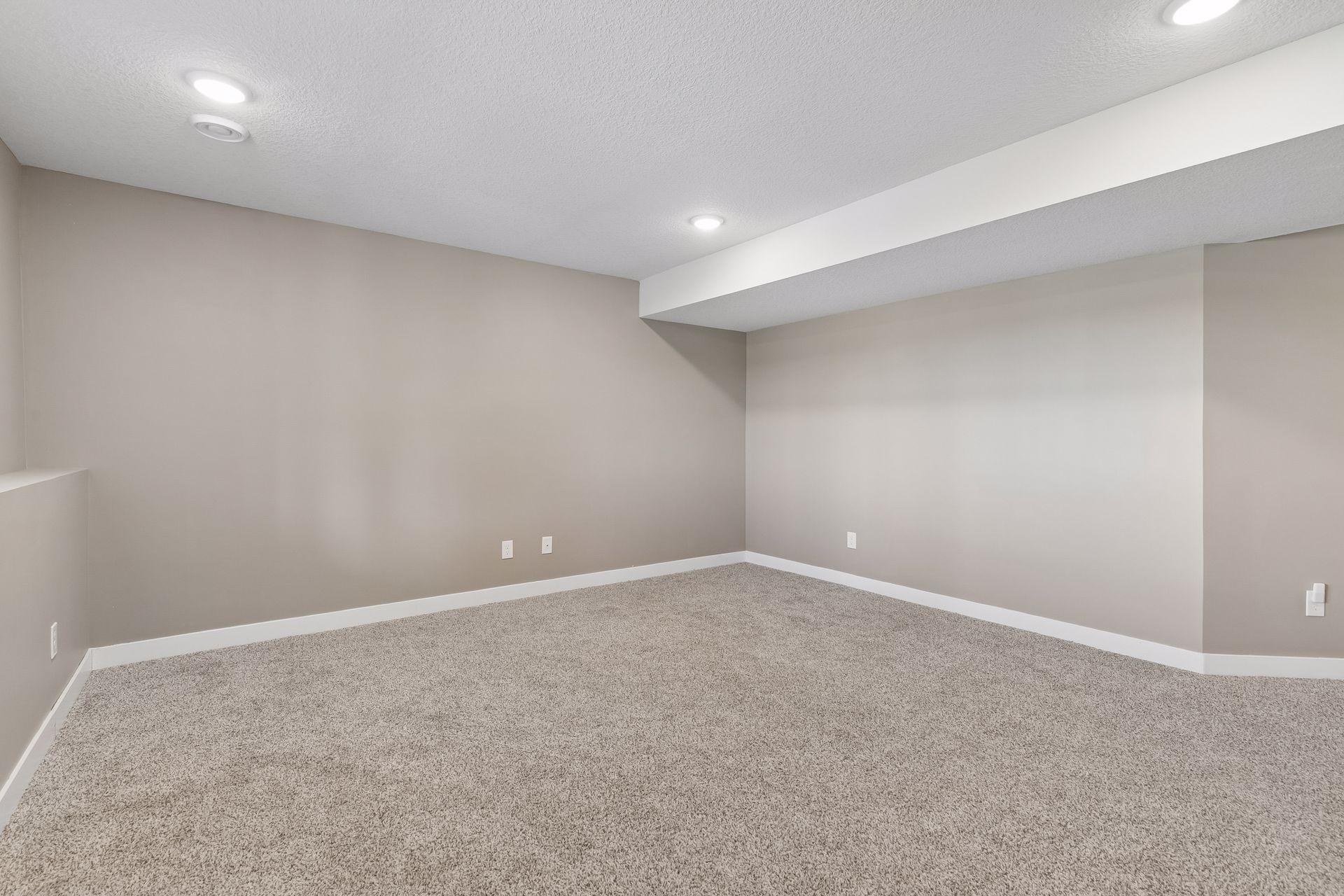 Family Room w/ New Carpet - Lower Level
