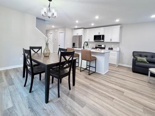 7077 Kittredge Ln NE- Dining Room and Kitchen.