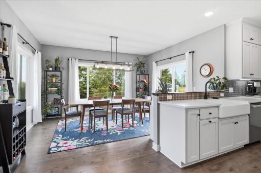 Kitchen to Dining