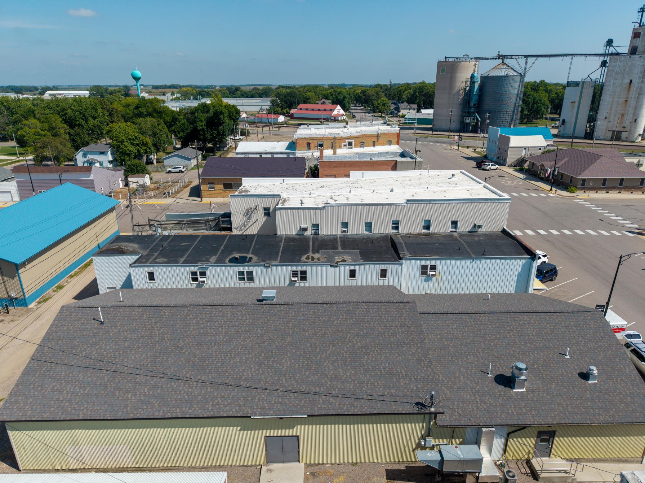 Building Footprint in the Context of Downtown & Neighboring Businesses