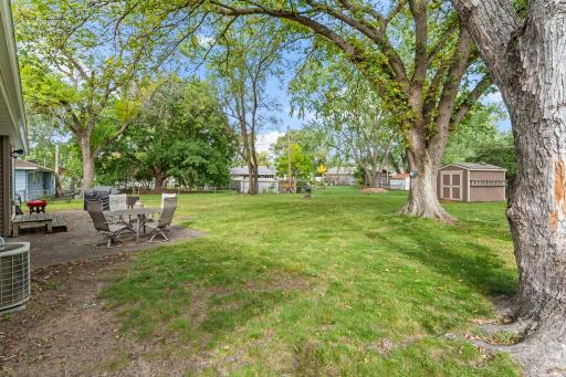 Plenty of backyard space for play, gardening, entertaining and four-season enjoyment.