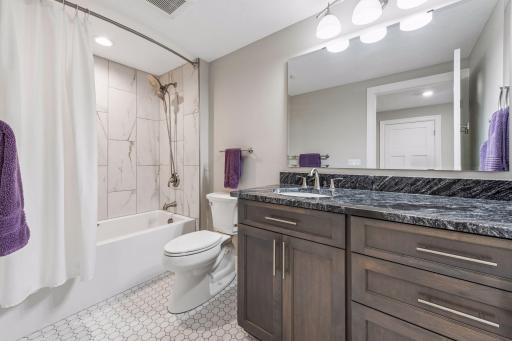 Full bath in the basement