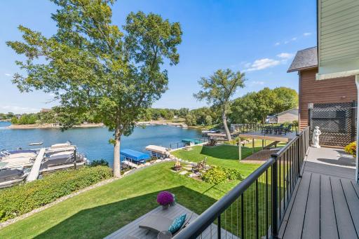 Walk out the main living room and check out those views