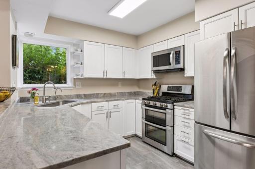 Stainless steel appliances