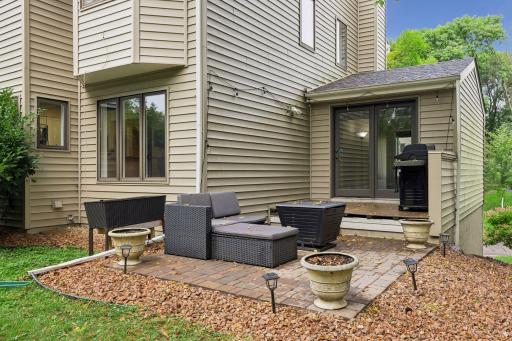 Another view of the patio area.