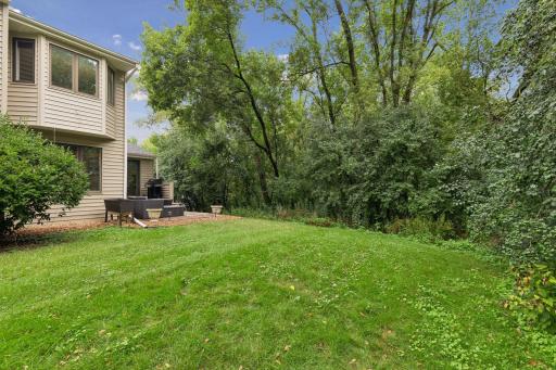 Great yard that is association maintained