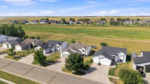 Aerial View - looking west.