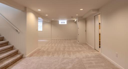 Family room? Game room? Guest suite? Exercise room? You name it!