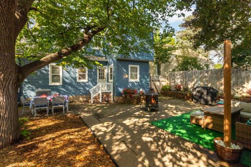With a newer wood privacy fence, the backyard is your own private oasis.