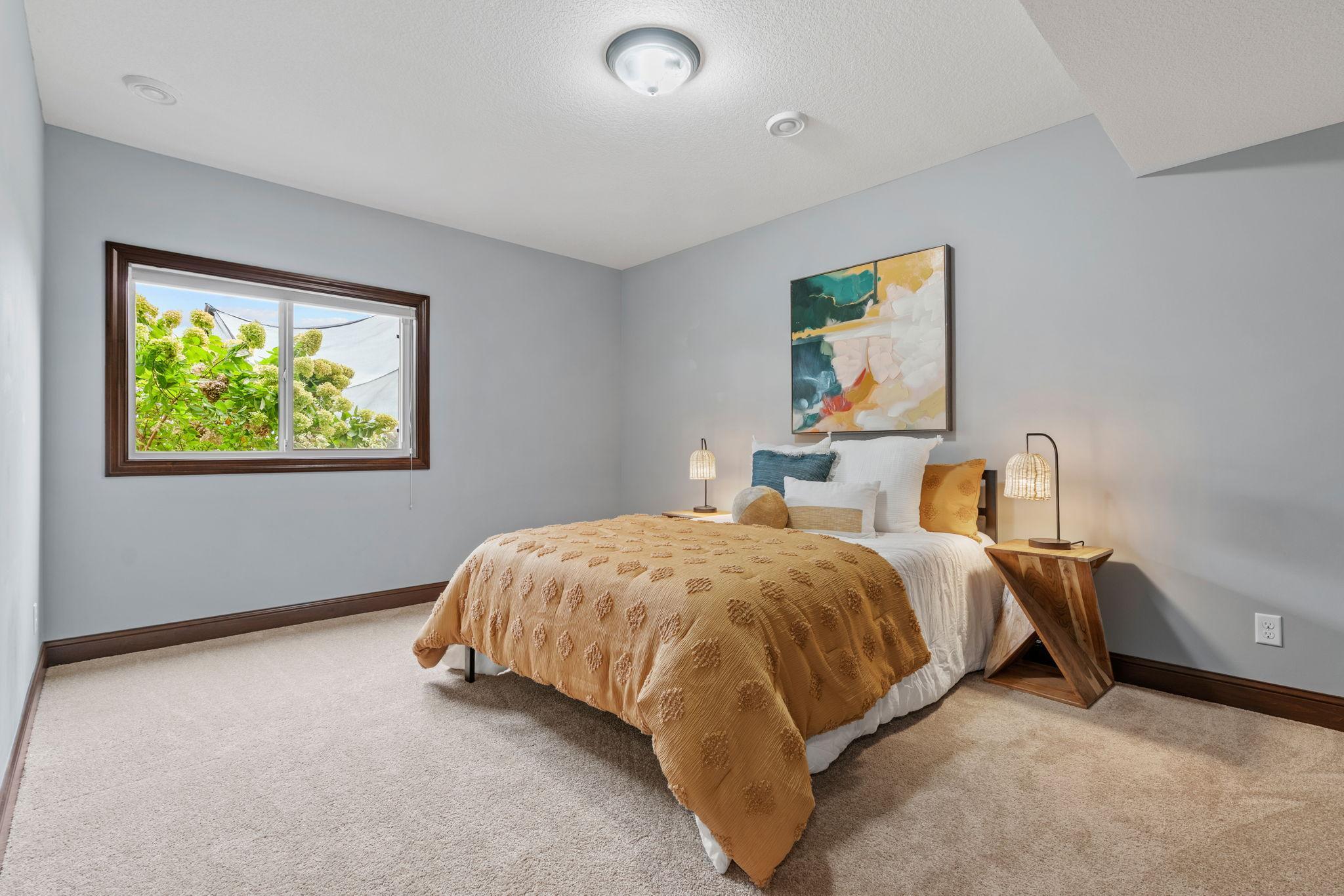 Lower Level 5th Bedroom plus 3/4 bath