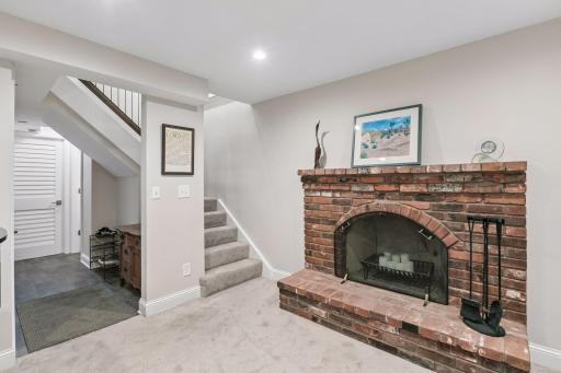 Access to the garage, laundry room, and 3/4 bath