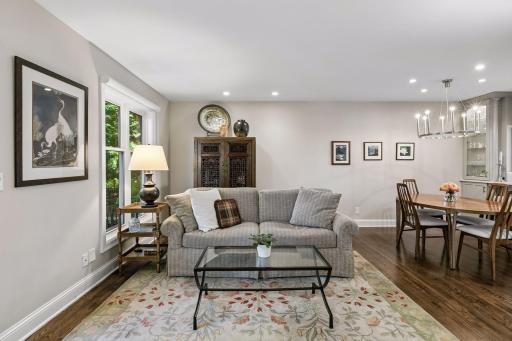Room size allows for different furniture configurations.