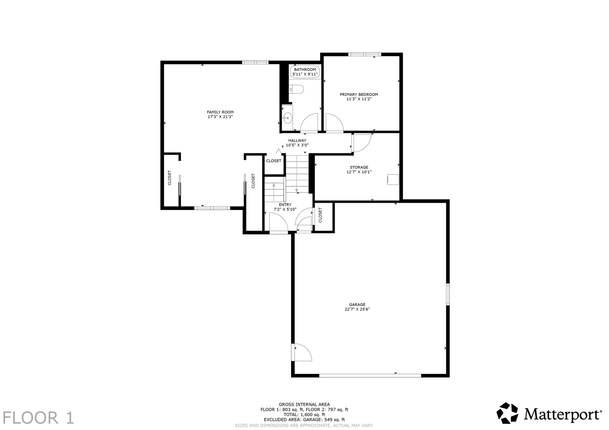 Lower Level Floor Plan