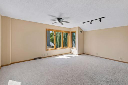 Third level master suite...