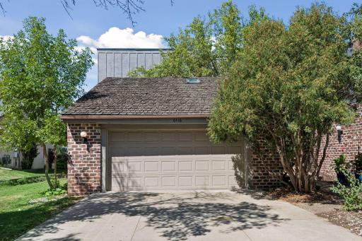 Private two car garage is entered from Vernon Avenue.