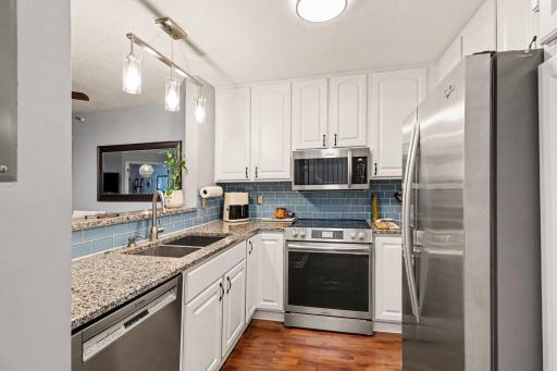 Updated Stainless Appliances and Touchless Faucet