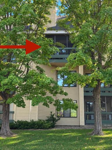 Rare screened-in porch provides safety for pets to relax in the fresh air. And no bugs!